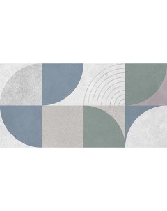 Керамическая плитка Atlas серый мозаика настенная 08 00 06 2458 20х40 см Laparet