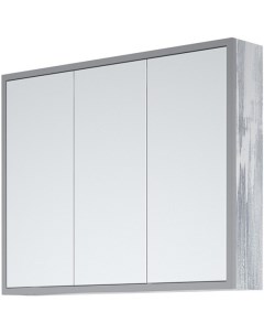 Зеркальный шкаф Айрон 90 SD 00000281 Серый Corozo
