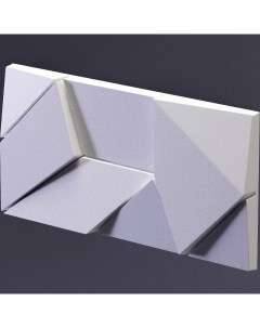 Гипсовая 3д панель Elementary Origami E 0001 127x257 мм Artpole
