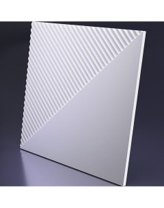 Гипсовая 3д панель Platinum Fields 3 GD 0008 3 глянцевая 600x600 мм Artpole