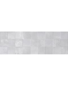 Керамическая плитка Bosco Verticale рельеф серый BVU092 настенная 25х75 см Meissen