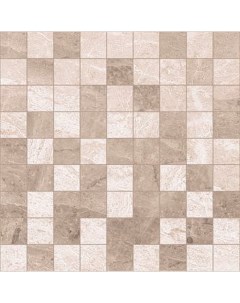 Керамическая мозаика Pegas коричневый бежевый PGS2 30х30 см Laparet