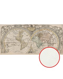 Фреска Карты мира 30961 Фактура флок FLK Флизелин 3 7 1 8 Бежевый Карты Ortograf