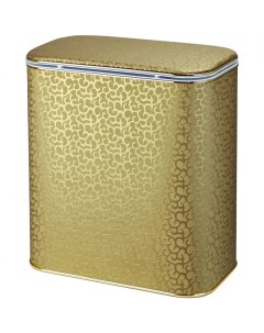 Корзина для белья Цветы FGG BG 9 с микролифтом глубокая Золото кант золото Cameya