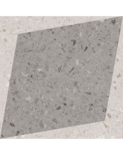 Керамогранит Drops Natural Rhombus Decor Grey 108805 18 5х18 5 см Wow