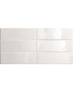 Керамическая плитка Artisan White настенная 6 5х20 см Equipe