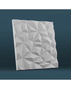 Гипсовая 3Д панель Скалы 50x50 см Panelli