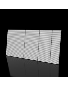 Гипсовая 3Д панель Респект 50x100 см Panelli