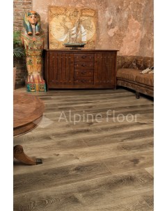 Виниловый ламинат Premium XL ECO 7 9 Дуб коричневый 1524х180х8 мм Alpine floor