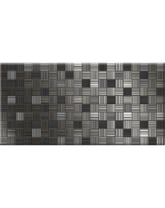 Керамический декор Ночь пиксель черный 25х50 см Beryoza ceramica (береза керамика)