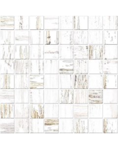 Керамическая мозаика Папирус белый 2020 37 20х20 см Beryoza ceramica (береза керамика)