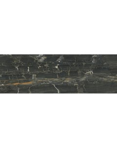 Керамическая плитка Leonardo Black Gloss настенная 30х90 см Dune