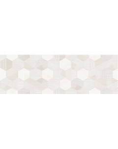 Керамический декор Lin гексагон бежевый LN2O012DT 19 8х59 8 см Cersanit