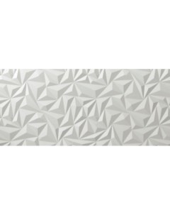 Керамическая плитка 3D Wall 8DMA Angle White Matt настенная 40х80 см Atlas concorde
