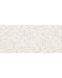 Керамическая плитка Pudra Мозаика рельеф бежевый PDG013 PDG013D настенная 20х44 см Cersanit