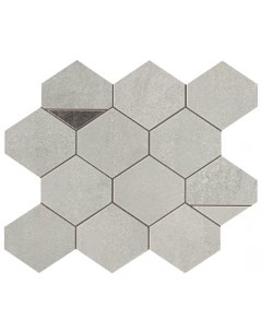 Керамическая мозаика Blaze Aluminium Nest 9BNA 25 8х29 4 см Atlas concorde
