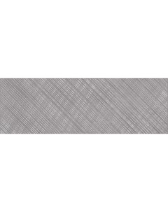 Керамический декор Apeks Вставка линии B серый AS2U092DT 25х75 см Cersanit