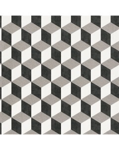 Обои Cubiq 220362 Винил на флизелине 0 53 10 05 Серый Белый Черный Геометрия Bn-international