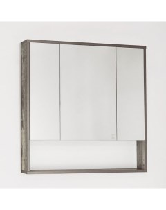Зеркальный шкаф Экзотик 80 Светлое Дерево Style line