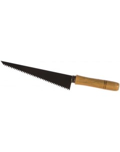 Ножовка ручная для гипсокартона 15375 деревянная ручка 175 мм Ножовка ручная для гипсокартона 15375  Курс