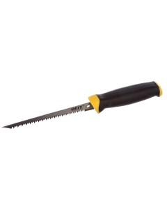 Ножовка для гипсокартона 15377 каленый зуб прорезиненная ручка 150 мм Фит