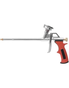 Пистолет для монтажной пены Курс 14266 алюминиевый корпус прорезиненная ручка Пистолет для монтажной