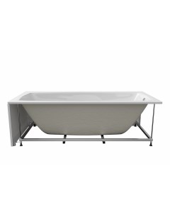 Акриловая ванна Swan 170х75 см Black&white