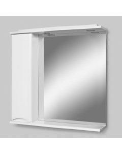 Зеркальный шкаф 80x75 см белый глянец L Like M80MPL0801WG Am.pm.