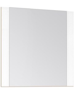 Зеркало 70x70 см ориноко белый лакобель Монако ЛС 00000628 Style line
