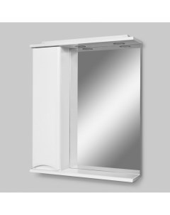 Зеркальный шкаф 65x75 см белый глянец L Like M80MPL0651WG Am.pm.