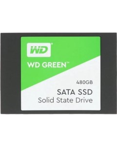 Твердотельный накопитель SSD 2 5 480 Gb Green Read 545Mb s Write 545Mb s 3D NAND TLC WDS480G3G0A Western digital