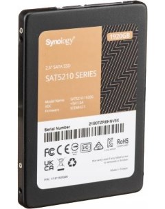 SSD жесткий диск SATA2 5 1 92TB 6GB S SAT5210 1920G Synology