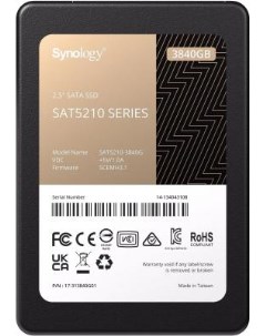 SSD жесткий диск SATA2 5 3 84TB 6GB S SAT5210 3840G Synology