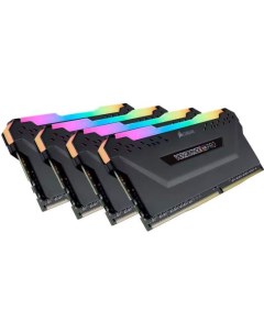 Память оперативная DDR4 3600MHz 32GB 4x8GB DIMM Unbuffered 18 22 22 42 XMP 2 0 VENGEANCE RGB PRO Hea Corsair