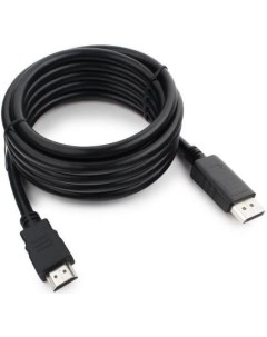 Кабель аудио видео Buro HDMI m DisplayPort m 3м Позолоченные контакты черный HDMI DP 3M Бюрократ