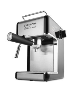 Кофеварка рожковая PCM 4006A 800Вт серебристый Polaris