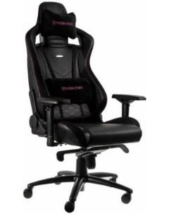 Кресло для геймеров EPIC чёрный розовый Noblechairs