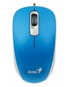 Мышь проводная DX 110 синий USB 31010009400 Genius