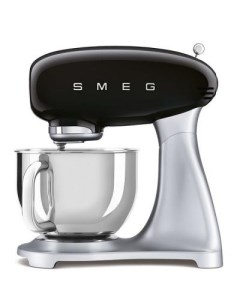 Планетарный миксер SMF02BLEU черный Smeg