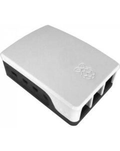 RA599 Корпус Black White ABS Case for Raspberry 4B Acd
