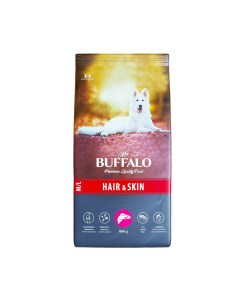 Корм для собак Hair Skin Care для средних и крупных пород лосось сух 800г Mr.buffalo