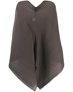 Pleats please by issey miyake плиссированное пончо Pleats please by issey miyake