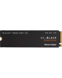 SSD накопитель Black SN850X S200T2X0E 2ТБ M 2 2280 PCIe 4 0 x4 NVMe M 2 Wd