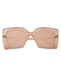 Chanel eyewear солнцезащитные очки в массивной квадратной оправе Chanel eyewear