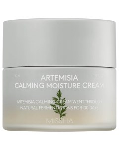 Успокаивающий крем для чувствительной кожи с экстрактом полыни Calming Moisture Cream 50 мл Artemisi Missha