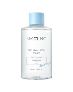 Увлажняющий тонер с гиалуроновым комплексом Pro Hyaluron Toner 320 мл Face Care Maxclinic