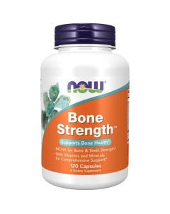Комплекс для укрепления костей Bone Strenght 120 капсул х 1200 мг Витамины и минералы Now foods