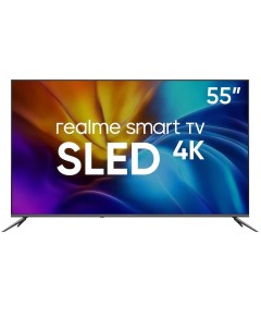 Телевизор 55 RMV2001 4K 3840x2160 Smart TV черный Realme