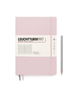Блокнот Leuchtturm1917 в линейку 109 листов В5 розовый