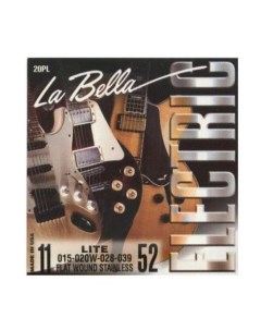 Струны для электрогитары 20PL La bella